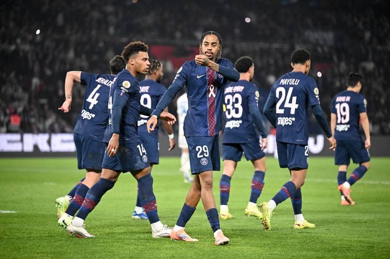 Football. Ligue 1. Paris Saint-Germain - RC Strasbourg Alsace. 17.10.2025
