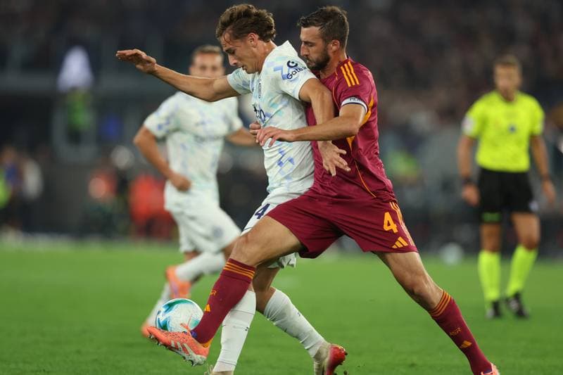 Football. Serie A. AS Roma - FC Internazionale. 18.10.2025