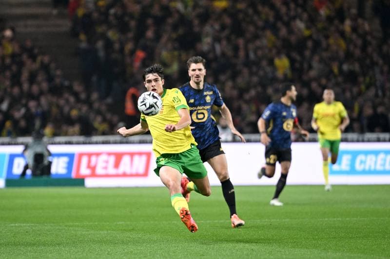 Football. Ligue 1. FC Nantes - Lille OSC. 19.10.2025