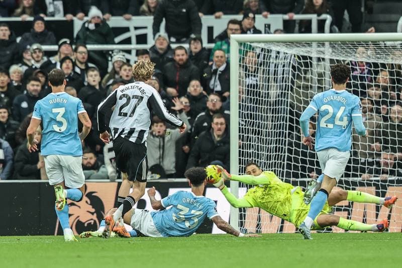 Football. Premier League. Newcastle United - Manchester City. 21.11.2025