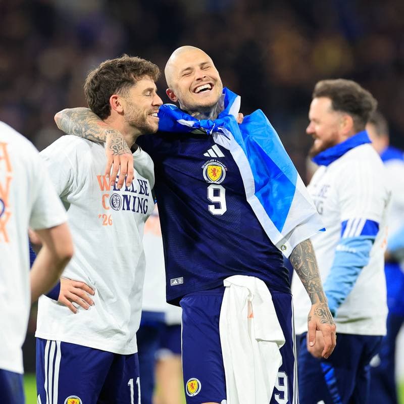 Football. 2026 FIFA World Cup Qualifiers. Scotland - Denmark. 18.11.2025