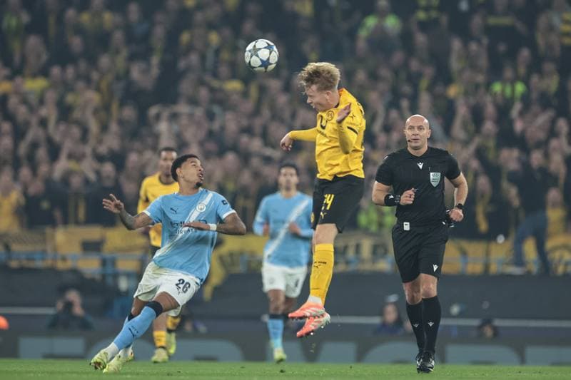Football. UEFA Champions League. Manchester City - Borussia Dortmund. 05.11.2025