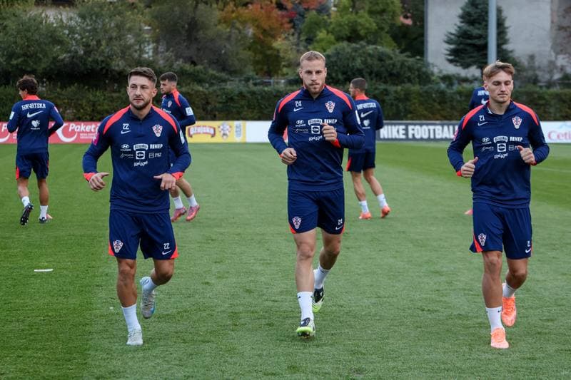 Football. Croatia. Training. 07.10.2025