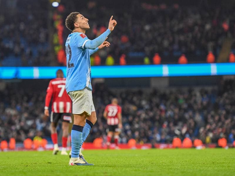 Football. Emirates FA Cup. Manchester City - Exeter City. 10.01.2026