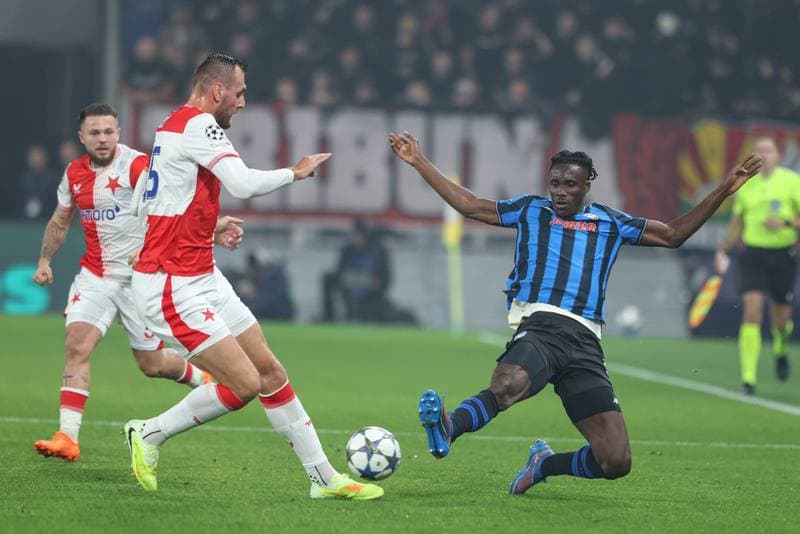 Football. UEFA Champions League. Atalanta - SK Slavia Prague. 22.10.2025
