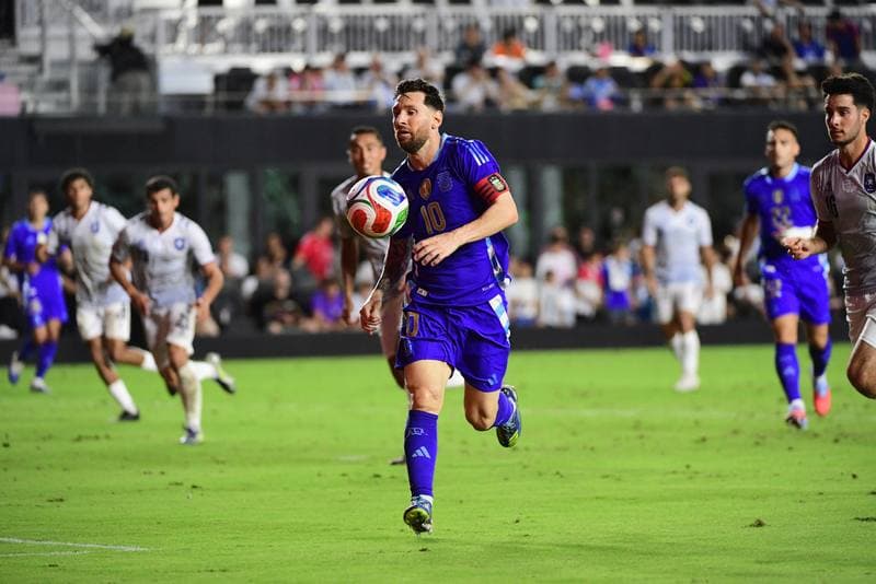Football. International Friendly. Argentina - Puerto Rico. 14.10.2025