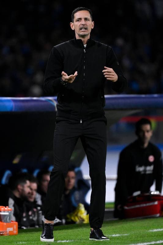 Football. UEFA Champions League. SSC Napoli - Eintracht Frankfurt. 04.11.2025