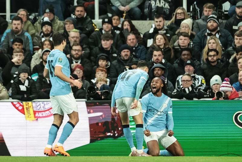 Football. Carabao Cup Semi-Final. Newcastle United - Manchester City. 13.01.2026