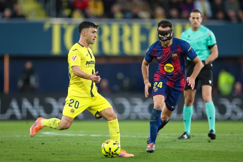 Football. La Liga. Villarreal CF - FC Barcelona. 21.12.2025