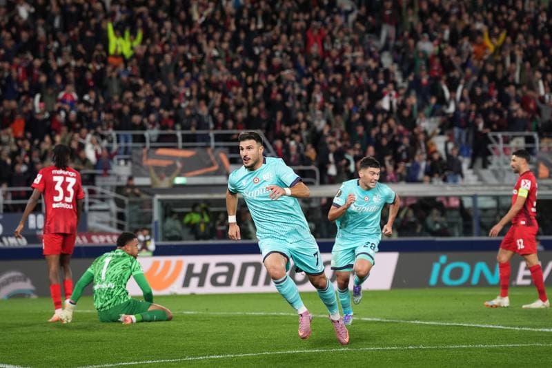 Football. UEFA Europa League. Bologna - Freiburg. 02.10.2025