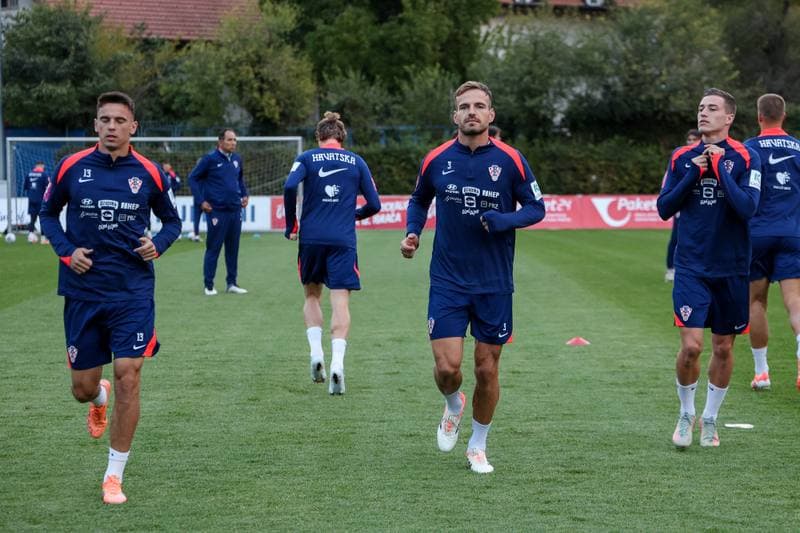 Football. Croatia. Training. 07.10.2025