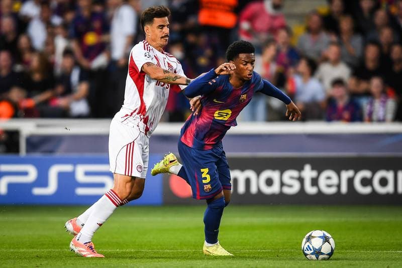 Football. UEFA Champions League. FC Barcelona - Olympiacos. 21.10.2025