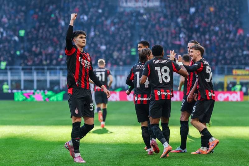 Football. Serie A. AC Milan - US Sassuolo. 14.12.2025