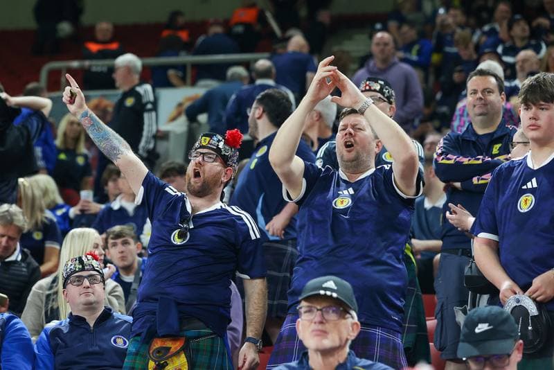 Football. 2026 FIFA World Cup Qualifiers. Greece - Scotland. 15.11.2025