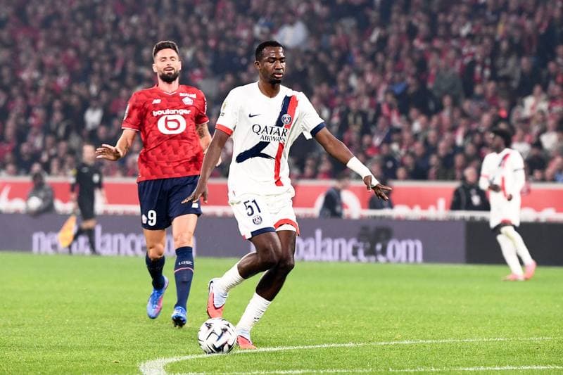 Football. Ligue 1. Lille OSC - Paris Saint-Germain. 05.10.2025