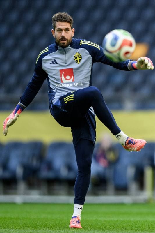 Football. Sweden. Training. 09.10.2025