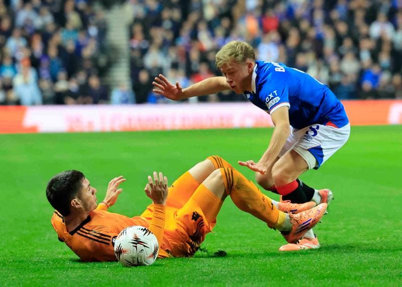Football. UEFA Europa League. Rangers - A.S. Roma. 06.11.2025