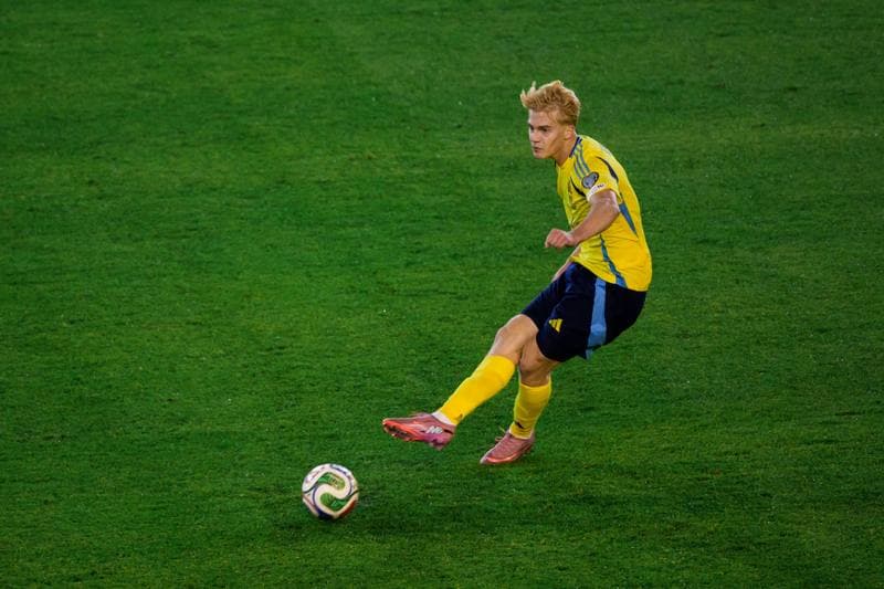 Football. FIFA World Cup Qualifier. Sweden - Kosovo. 13.10.2025