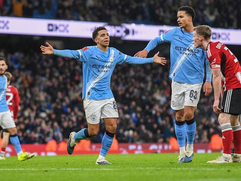 Football. Emirates FA Cup. Manchester City - Exeter City. 10.01.2026