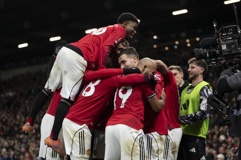 Football. Premier League. Manchester United - West Ham United. 04.12.2025