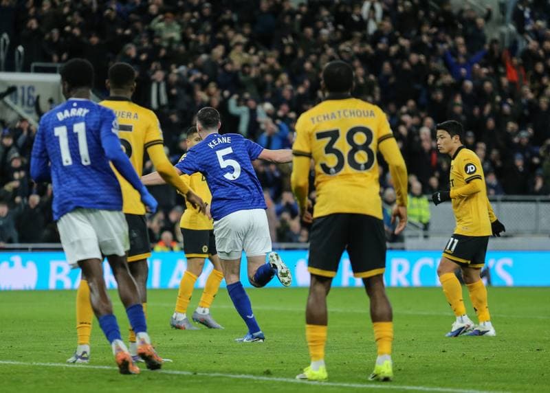 Football. Premier League. Everton - Wolverhampton Wanderers. 07.01.2026
