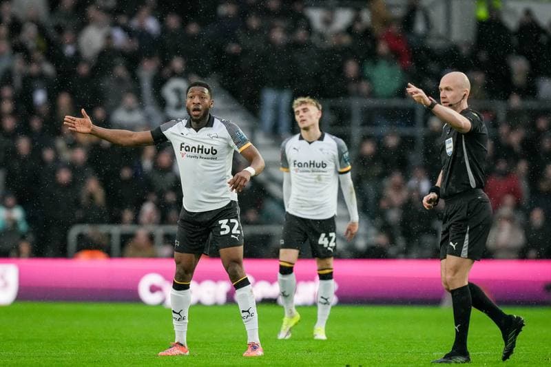 Football. Emirates FA Cup. Derby County - Leeds United. 11.01.2026