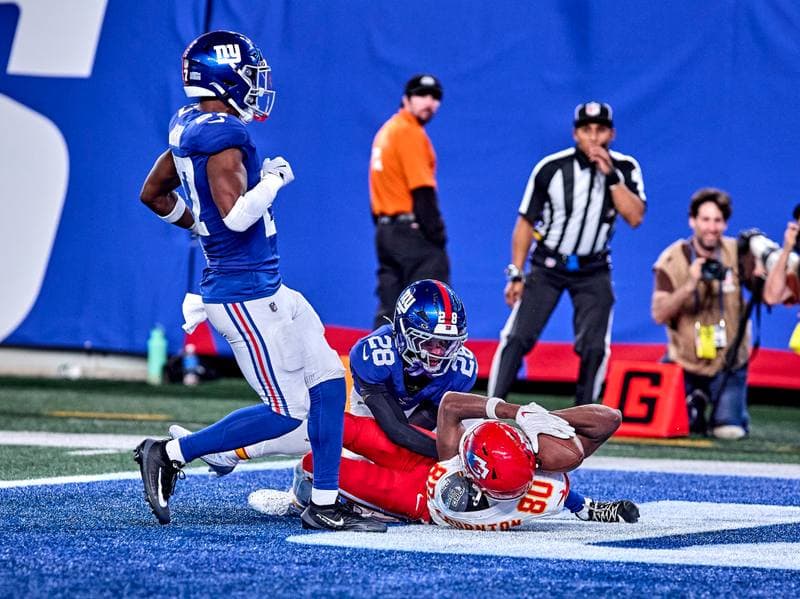 Football. NFL. Kansas City Chiefs - New York Giants. 21.09.2025