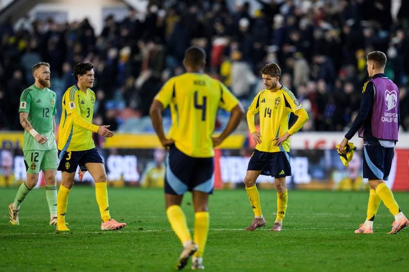 Football. FIFA World Cup Qualifier. Sweden - Kosovo. 13.10.2025