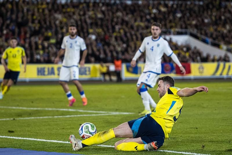 Football. FIFA World Cup Qualifier. Sweden - Kosovo. 13.10.2025