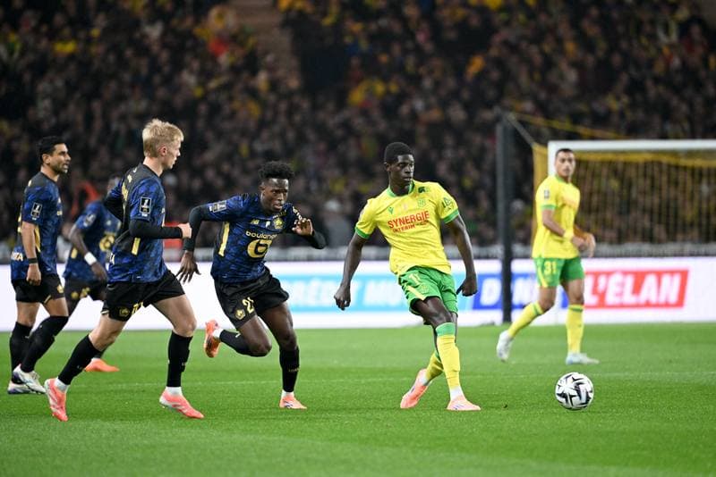 Football. Ligue 1. FC Nantes - Lille OSC. 19.10.2025