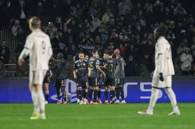Football. UEFA Champions League. Qarabag - Ajax. 10.12.2025