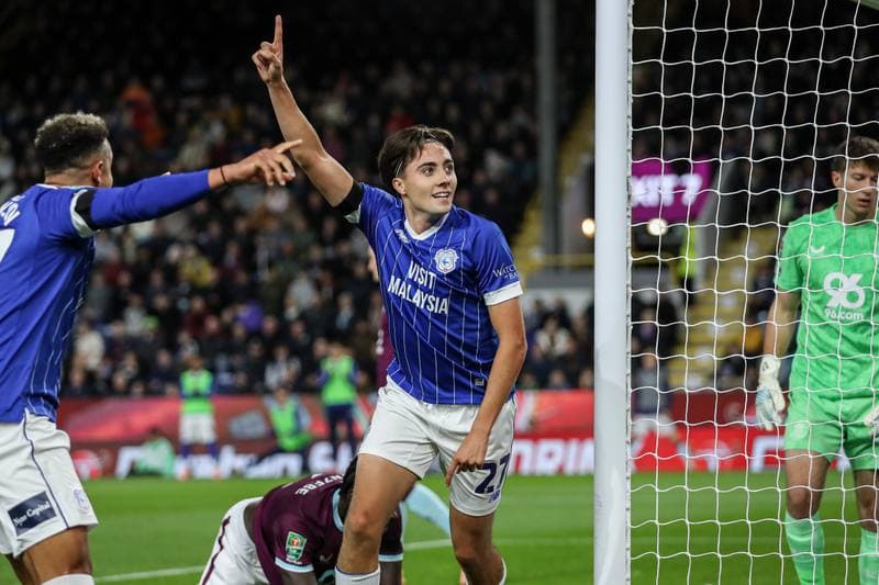 Football. Carabao Cup. Burnley - Cardiff City. 23.09.2025