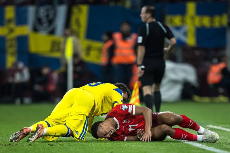 Football. FIFA World Cup Qualifier. Switzerland - Sweden. 15.11.2025
