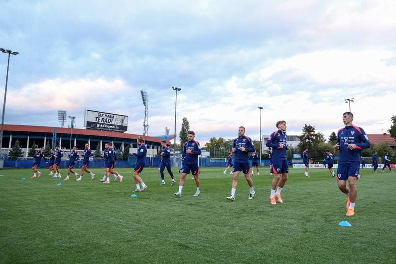 Football. Croatia. Training. 07.10.2025