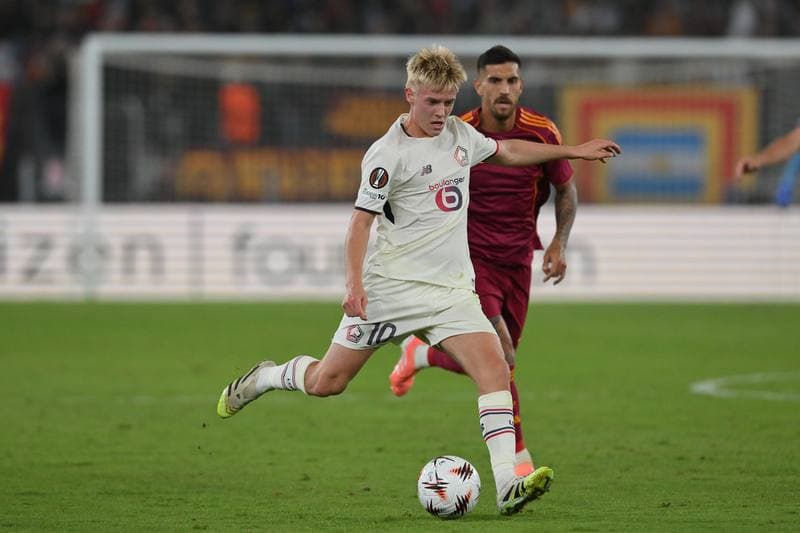 Football. UEFA Europa League. AS Roma - Lille. 02.10.2025