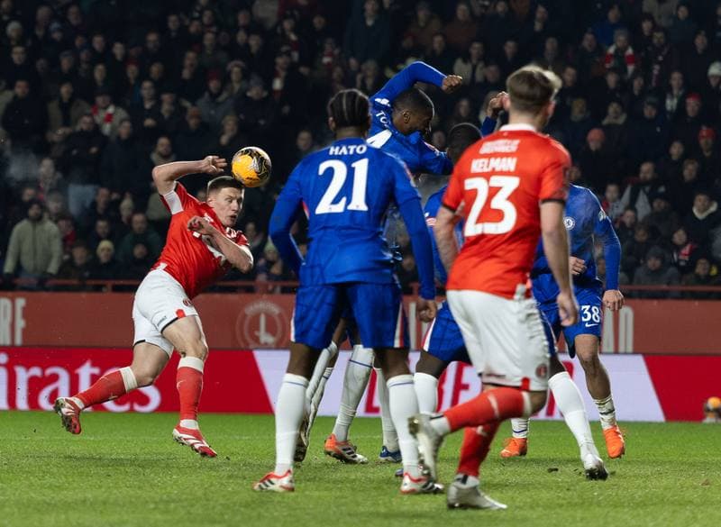 Football. Emirates FA Cup. Charlton Athletic - Chelsea. 10.01.2026