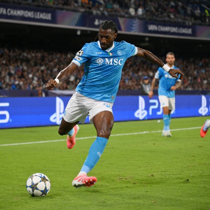 Football. UEFA Champions League. Napoli - Sporting CP. 01.10.2025