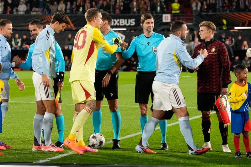 Football. Europa League. Feyenoord - Aston Villa. 02.10.2025