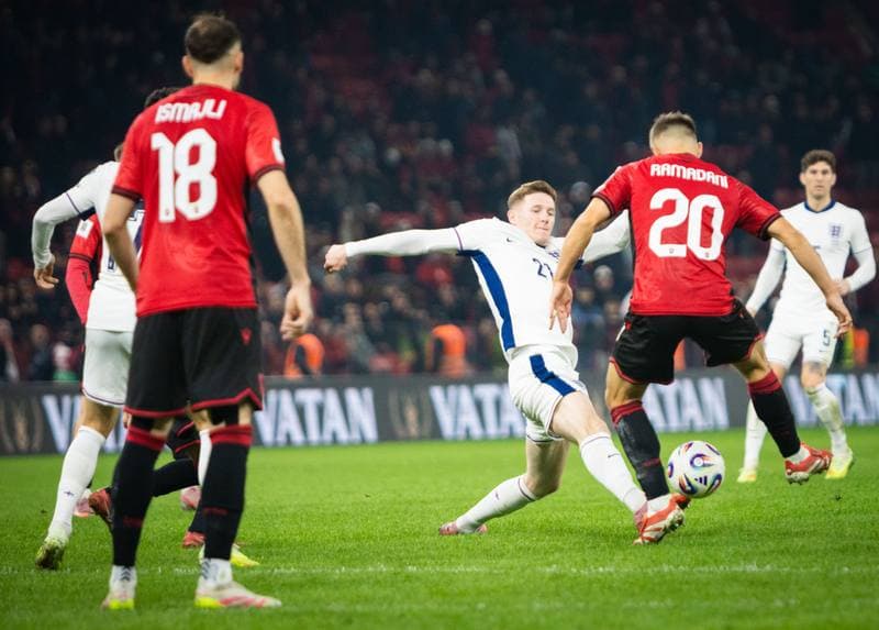 Football. UEFA European Championship. Albania - England. 08.09.2025