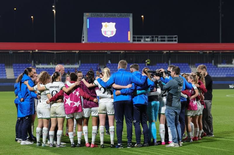 Football. UEFA Women's Champions League. Barcelona - OH Leuven. 12.11.2025