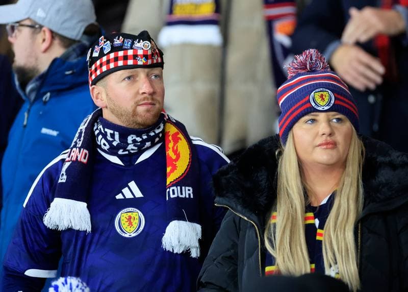 Football. 2026 FIFA World Cup Qualifiers. Scotland - Denmark. 18.11.2025