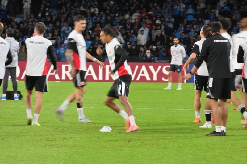 Football. UEFA Champions League. Napoli - Eintracht Frankfurt. 04.11.2025