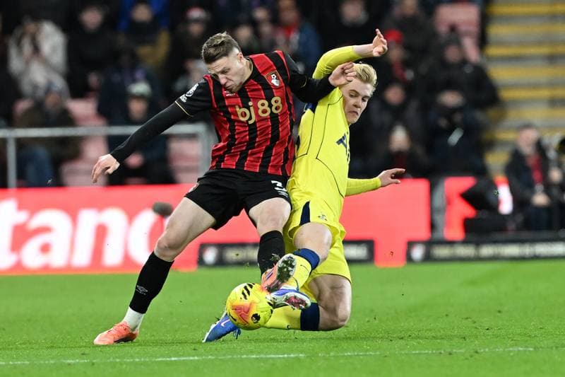 Football. Premier League. AFC Bournemouth - Tottenham Hotspur. 07.01.2026