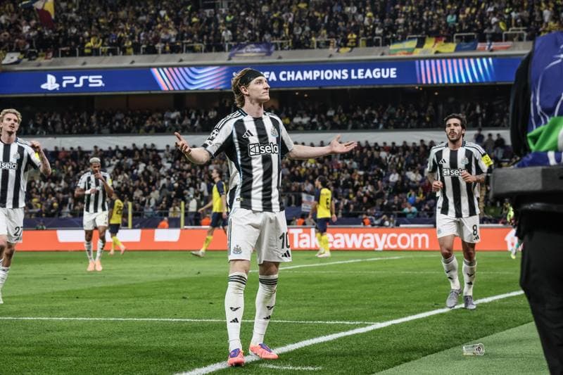 Football. UEFA Champions League. Royale Union Saint-Gilloise - Newcastle United. 01.10.2025