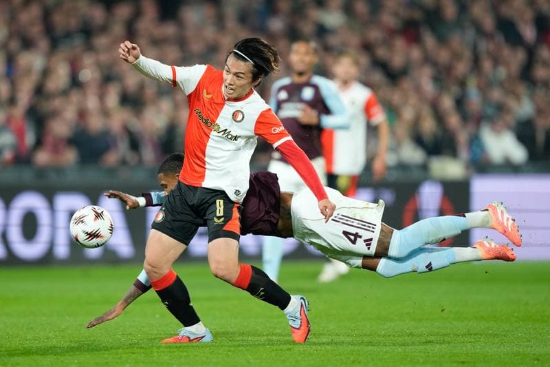 Football. Europa League. Feyenoord - Aston Villa. 02.10.2025