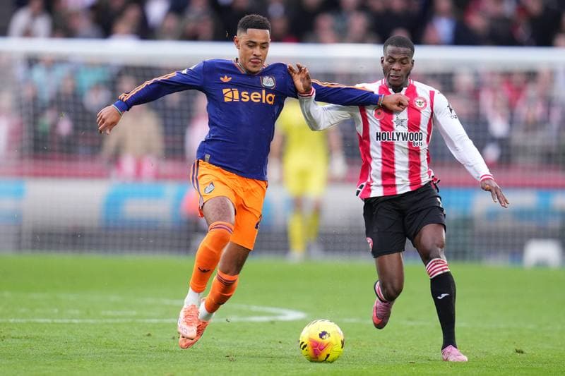 Football. Premier League. Brentford - Newcastle United. 09.11.2025