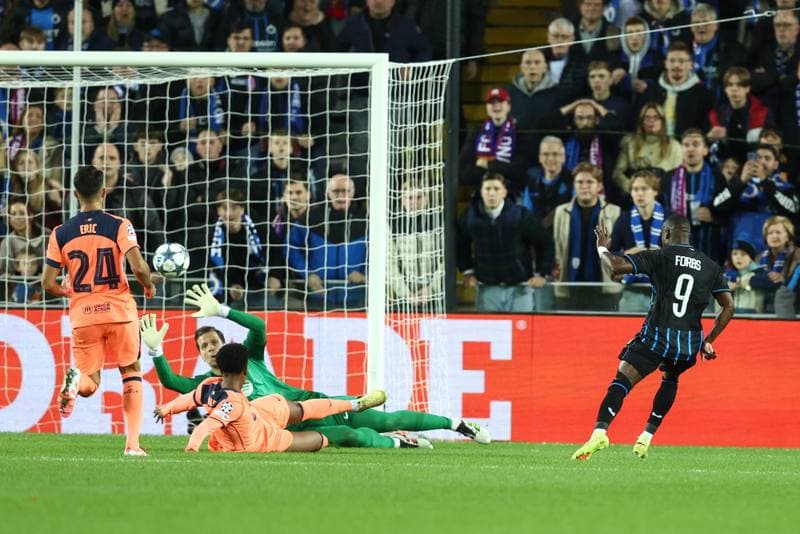 Football. UEFA Champions League. Club Brugge - Barcelona. 05.11.2025