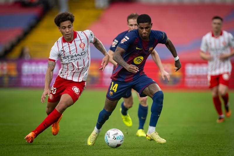 Football. La Liga. FC Barcelona - Girona FC. 18.10.2025