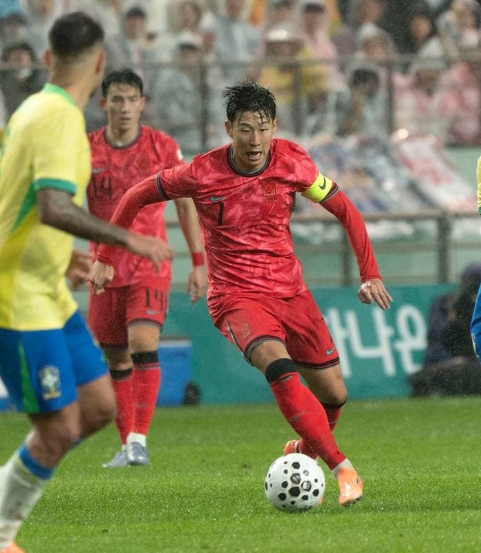 Football. Friendly Match. South Korea - Brazil. 10.10.2025