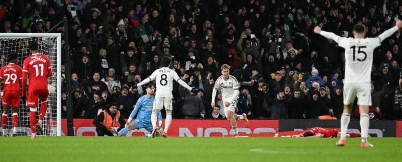 Football. Emirates FA Cup. Fulham - Middlesbrough. 10.01.2026
